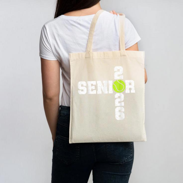 Senior Class Of 2026 Tennis Seniors Back To School 2026 Canvas Tote Bag