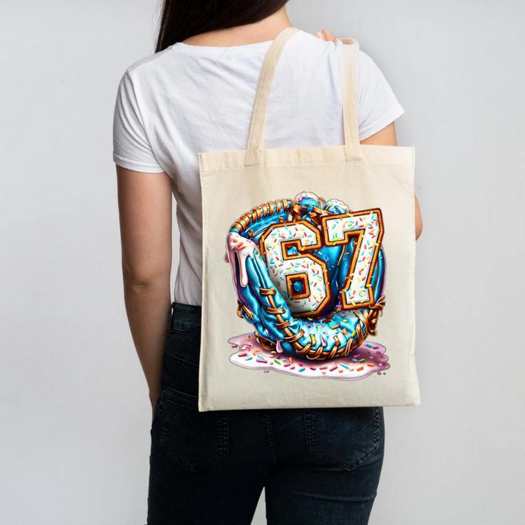 Six Seven Baseball Lifestyle 67 Meme Gen Alpha Slang Premium Tri-Blend Canvas Tote Bag Six Seven Baseball Lifestyle 67 Meme Gen Alpha Slang Premium Tri-Blend Canvas Tote Bag