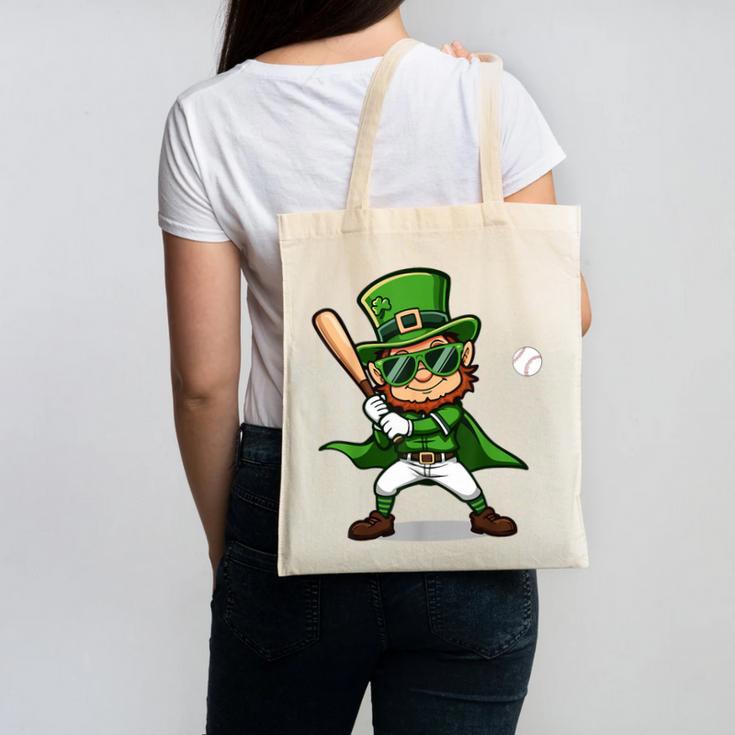 St Patrick’s Day Leprechaun Baseball Irish Graphic Canvas Tote Bag St Patrick’s Day Leprechaun Baseball Irish Graphic Canvas Tote Bag