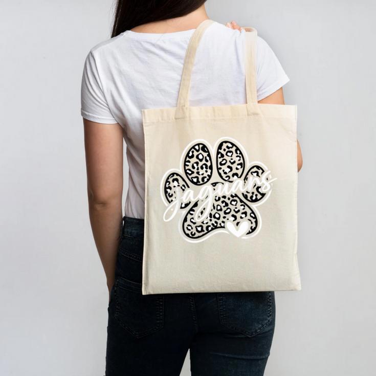 Vintage Jaguars School Spirit Team Pride Back To School Canvas Tote Bag Vintage Jaguars School Spirit Team Pride Back To School Canvas Tote Bag