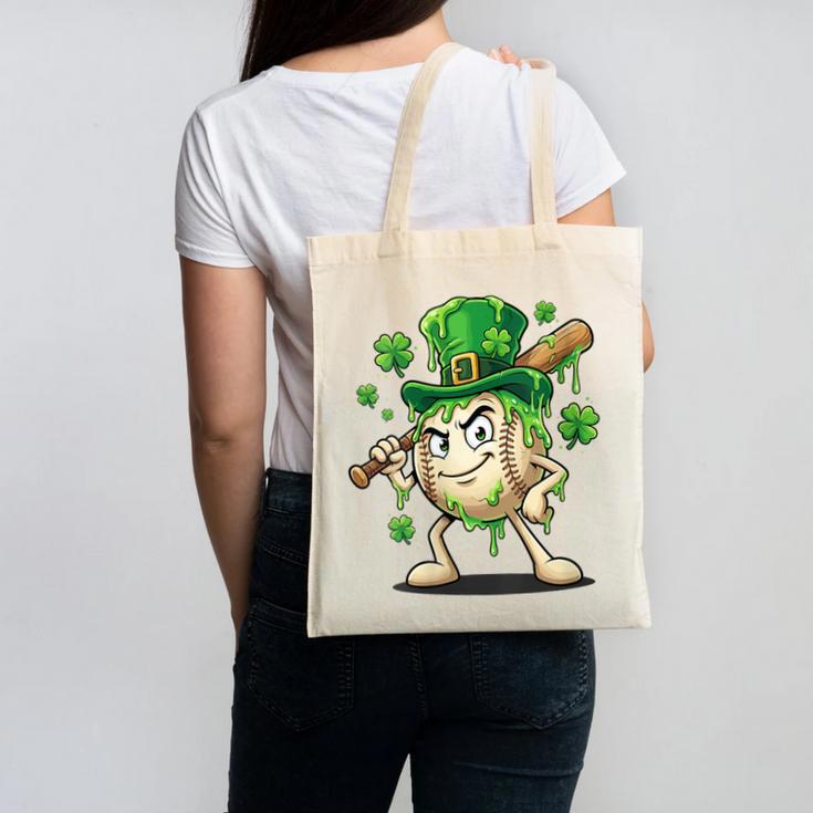 Women's St Patricks Day Baseball Leprechaun Shamrock Player Boys Kid Canvas Tote Bag Women's St Patricks Day Baseball Leprechaun Shamrock Player Boys Kid Canvas Tote Bag