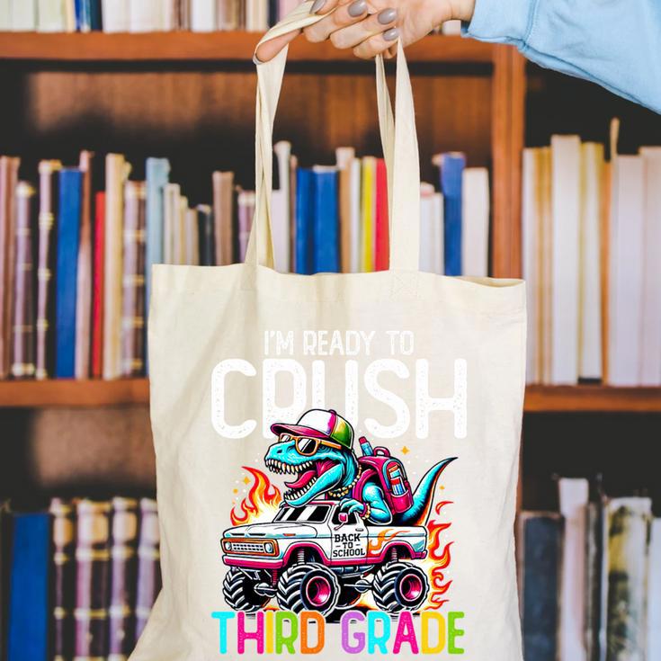 3rd Grade Back To School Kids Ready To Crush Third Grade Premium Tri-Blend Canvas Tote Bag 3rd Grade Back To School Kids Ready To Crush Third Grade Premium Tri-Blend Canvas Tote Bag