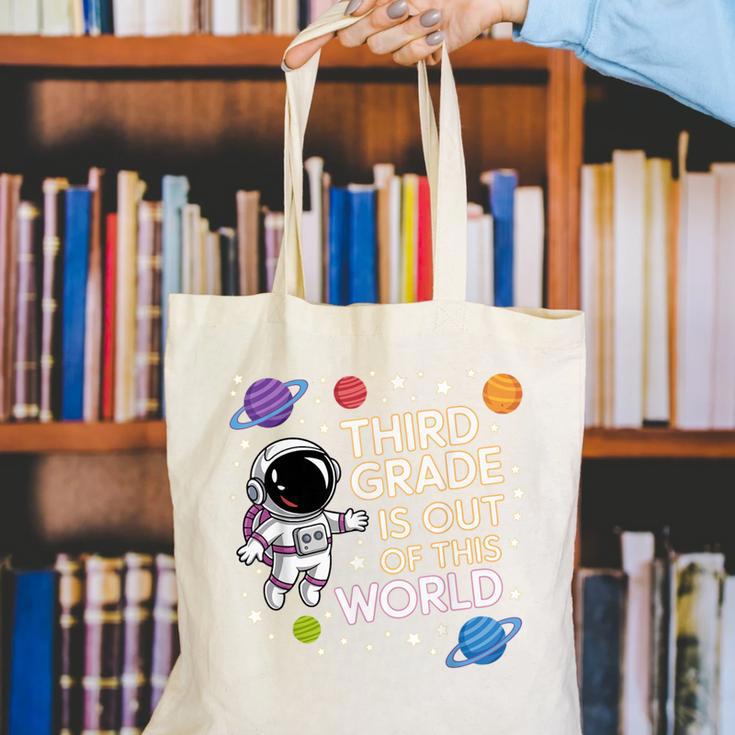 3rd Grade Is Out Of This World Space Back To School Canvas Tote Bag 3rd Grade Is Out Of This World Space Back To School Canvas Tote Bag