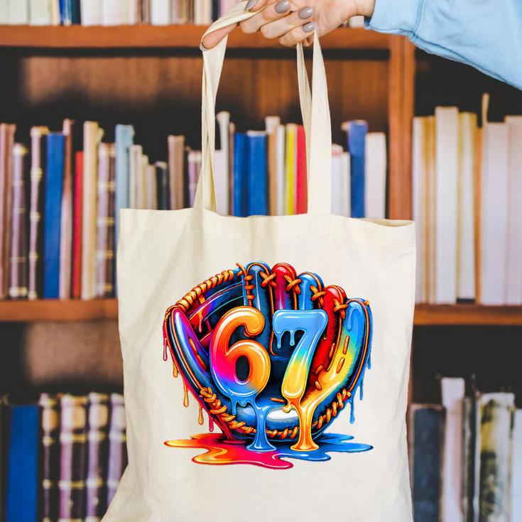 67 Drip Baseball Life Style 101 Apparel Youth Drip Kids Meme Canvas Tote Bag