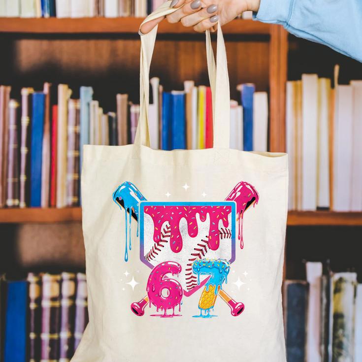 67 Six Seven Ice Cream Drip Baseball Boys Youth Canvas Tote Bag 67 Six Seven Ice Cream Drip Baseball Boys Youth Canvas Tote Bag