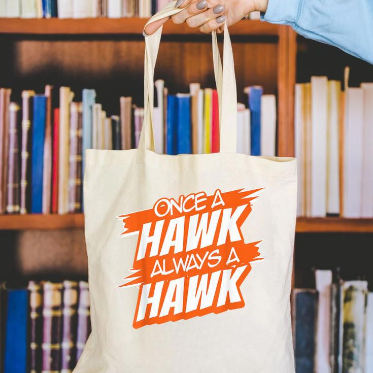 Always A Hawk Back To School Spirit O Canvas Tote Bag Always A Hawk Back To School Spirit O Canvas Tote Bag