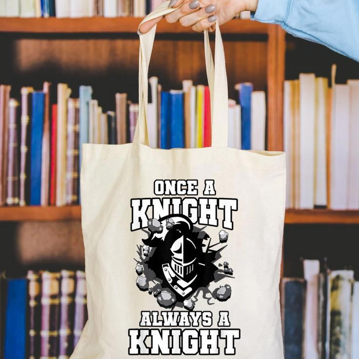 Always A Knight Back To School Spirit Canvas Tote Bag