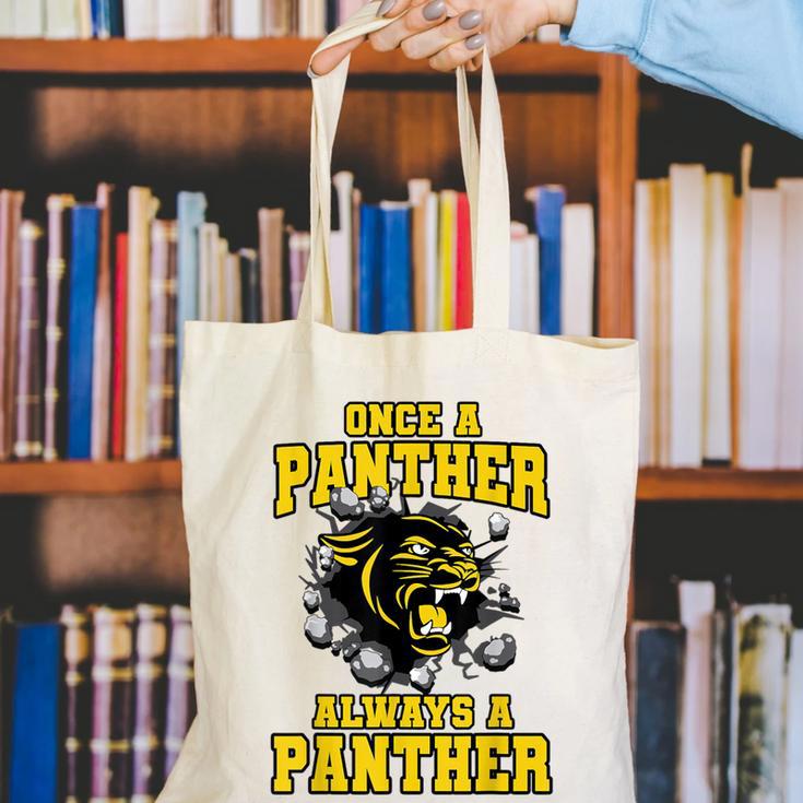 Always A Panther Back To School Spirit GY Canvas Tote Bag