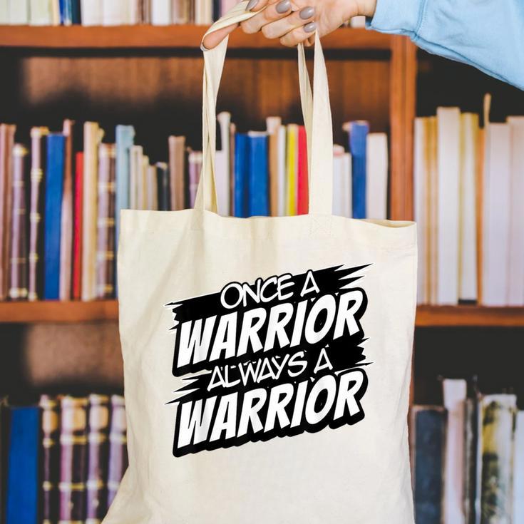 Always A Warrior Back To School Spirit Canvas Tote Bag
