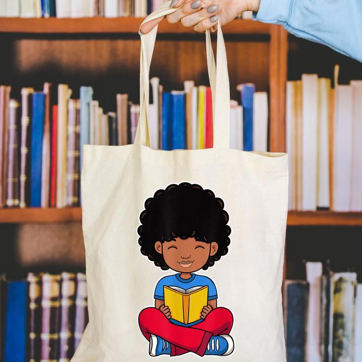 Back To School Afro African American Boy Student Canvas Tote Bag Back To School Afro African American Boy Student Canvas Tote Bag