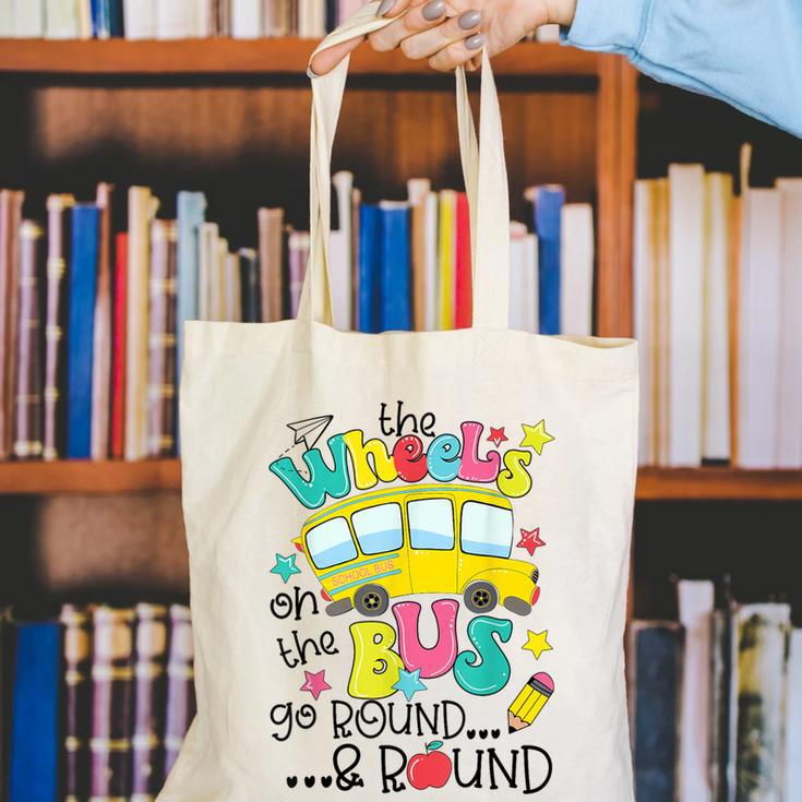 Back To School The WHEELS On The BUS Toddler Kids Boys Canvas Tote Bag Back To School The WHEELS On The BUS Toddler Kids Boys Canvas Tote Bag