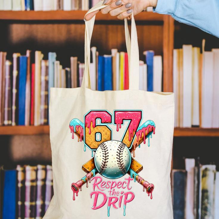 Baseball Drip Number 67 Player Sport For Men Women Kids Canvas Tote Bag Baseball Drip Number 67 Player Sport For Men Women Kids Canvas Tote Bag