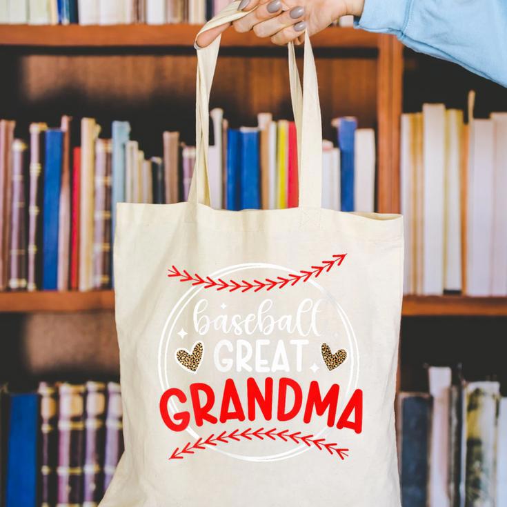 Baseball Great Grandma Of A Baseball Player Great Grandma Canvas Tote Bag