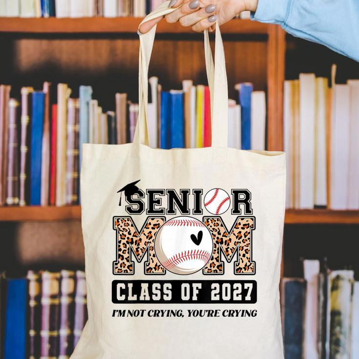 Baseball Senior Class Of 2027 Senior 2027 Graduation Women Canvas Tote Bag