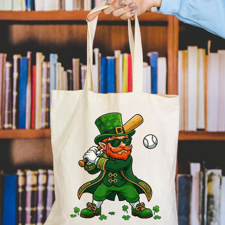 Baseball St Patricks Day Leprechaun Boys Girls Men Women Canvas Tote Bag Baseball St Patricks Day Leprechaun Boys Girls Men Women Canvas Tote Bag