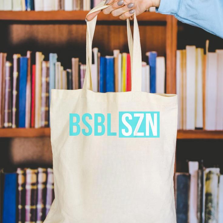 BSBL SZN Baseball Season Game Day Boys Girls Youth Canvas Tote Bag BSBL SZN Baseball Season Game Day Boys Girls Youth Canvas Tote Bag