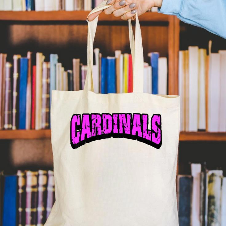 Cardinals Back To School Spirit Pk Canvas Tote Bag Cardinals Back To School Spirit Pk Canvas Tote Bag