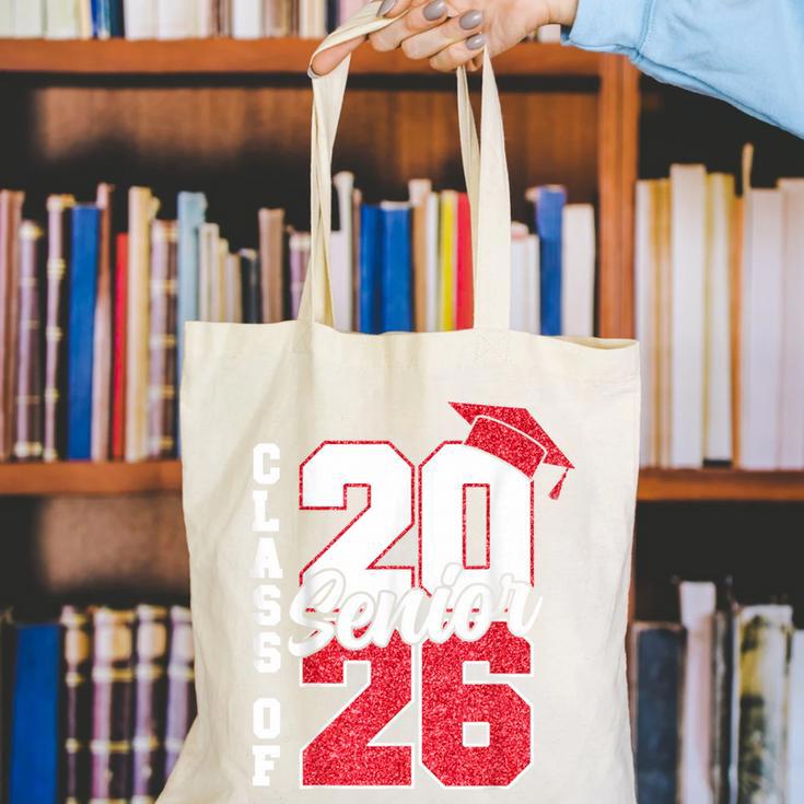 Class Of 2026 Senior 2026 Graduation 2026 Back To School Canvas Tote Bag Class Of 2026 Senior 2026 Graduation 2026 Back To School Canvas Tote Bag