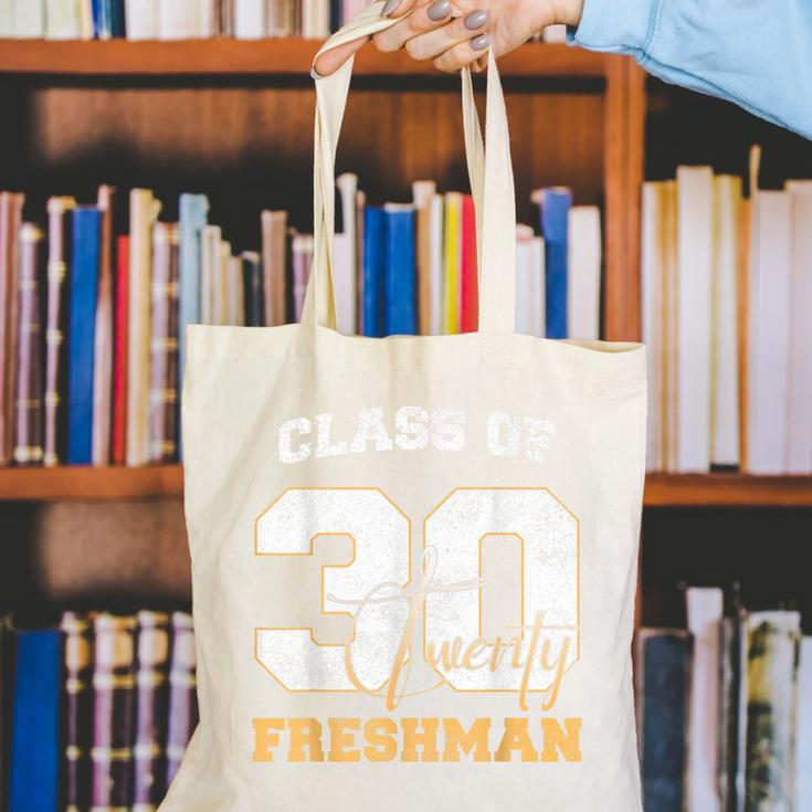 Class Of 2030 Freshman High School Back To School 9th Grade Canvas Tote Bag Class Of 2030 Freshman High School Back To School 9th Grade Canvas Tote Bag