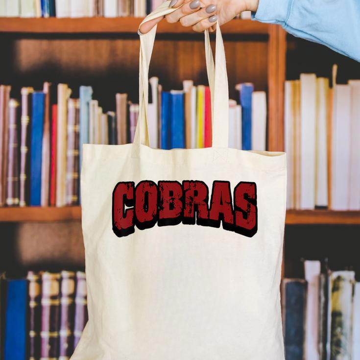 Cobras Back To School Spirit M Canvas Tote Bag
