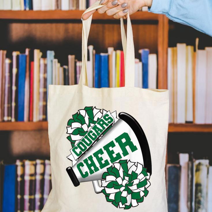 Cougars Cheer Back To School Cheerleading Spirit G Canvas Tote Bag Cougars Cheer Back To School Cheerleading Spirit G Canvas Tote Bag