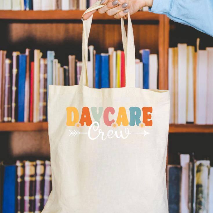 Daycare Crew Back To School Childcare Provider Canvas Tote Bag Daycare Crew Back To School Childcare Provider Canvas Tote Bag