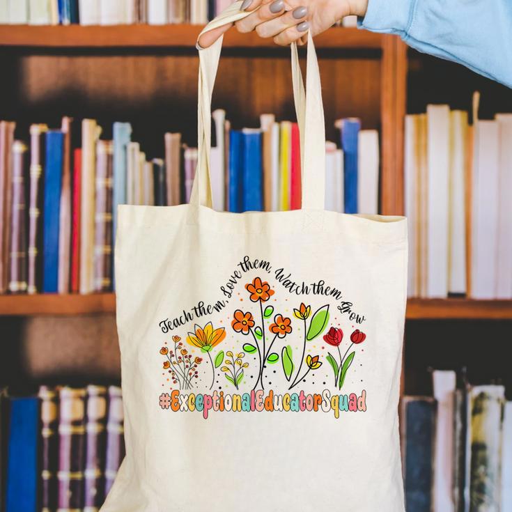 Exceptional Educator Squad Appreciation Week Back To School Canvas Tote Bag Exceptional Educator Squad Appreciation Week Back To School Canvas Tote Bag