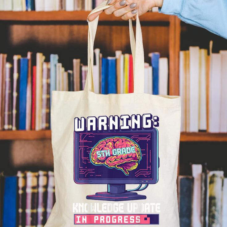 Fifth Grade Back To School Shirts Kids Girls Boys Computers Canvas Tote Bag