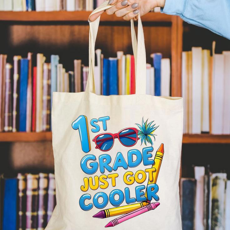 First Day Of First Grade Shirt Boys Girls Back To School Canvas Tote Bag First Day Of First Grade Shirt Boys Girls Back To School Canvas Tote Bag