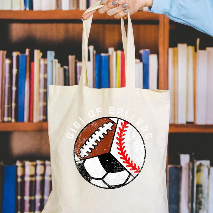 Gigi Of Ballers Baseball Soccer Football Gigi Canvas Tote Bag Gigi Of Ballers Baseball Soccer Football Gigi Canvas Tote Bag