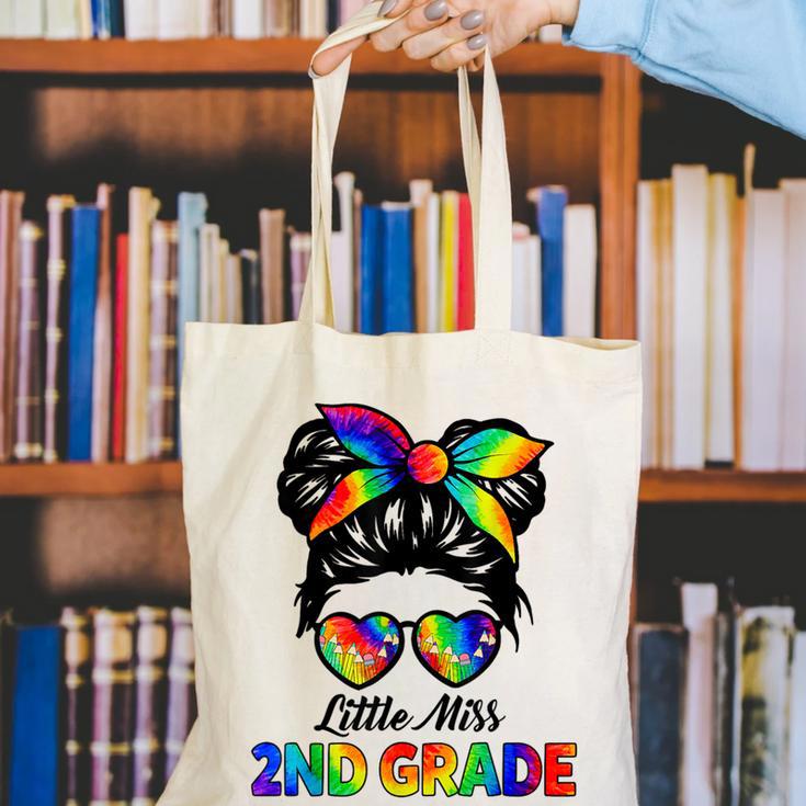 Girls Second Grade Back To School Cute Little Miss 2nd Grade Canvas Tote Bag Girls Second Grade Back To School Cute Little Miss 2nd Grade Canvas Tote Bag