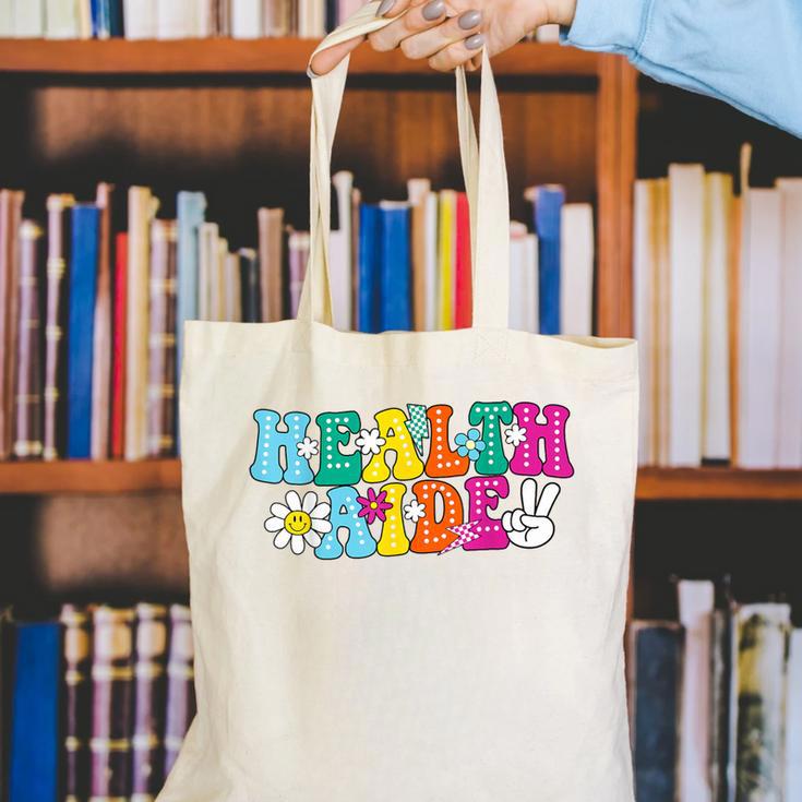 Health Aide Squad Admin Squad Back To School Canvas Tote Bag Health Aide Squad Admin Squad Back To School Canvas Tote Bag