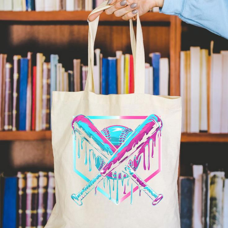 Ice Cream Baseball Drip Home Plate Bats Cool For Boys Youth Canvas Tote Bag Ice Cream Baseball Drip Home Plate Bats Cool For Boys Youth Canvas Tote Bag