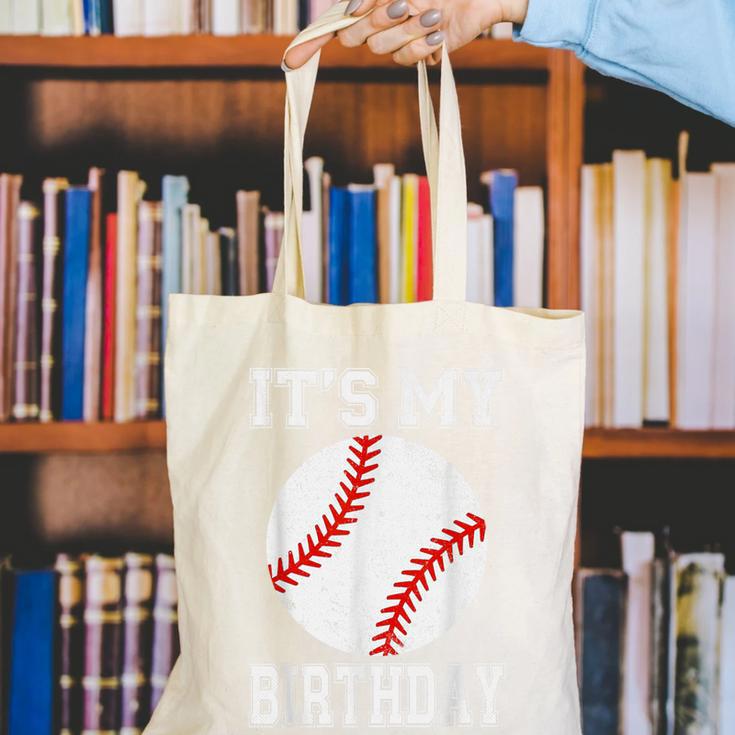 It’s My Birthday Baseball Vintage Style Canvas Tote Bag It’s My Birthday Baseball Vintage Style Canvas Tote Bag