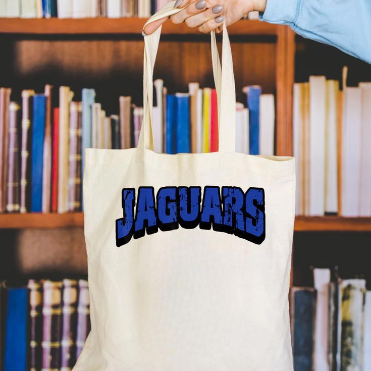 Jaguars Back To School Spirit B Canvas Tote Bag