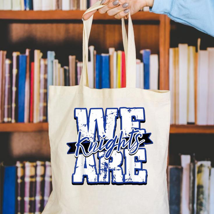 We Are Knights Back To School Spirit B Canvas Tote Bag We Are Knights Back To School Spirit B Canvas Tote Bag