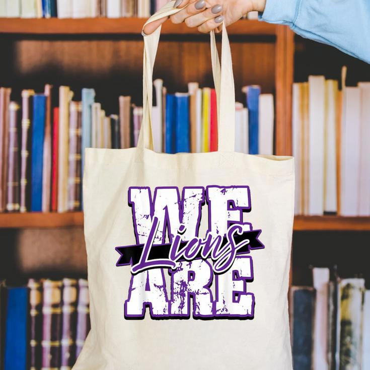 Lions Back To School Spirit P Canvas Tote Bag Lions Back To School Spirit P Canvas Tote Bag