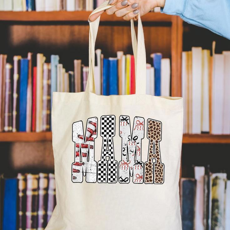 Mama Baseball Season Happy Game Day Trendy Sports Mom Canvas Tote Bag Mama Baseball Season Happy Game Day Trendy Sports Mom Canvas Tote Bag