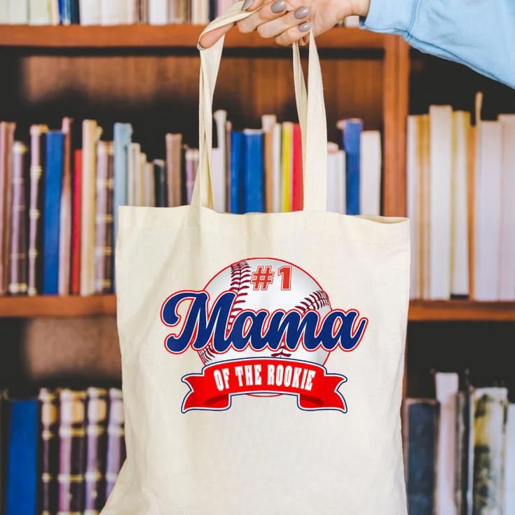 Mama Rookie Of Year 1st Birthday Baseball Theme Matching Canvas Tote Bag Mama Rookie Of Year 1st Birthday Baseball Theme Matching Canvas Tote Bag
