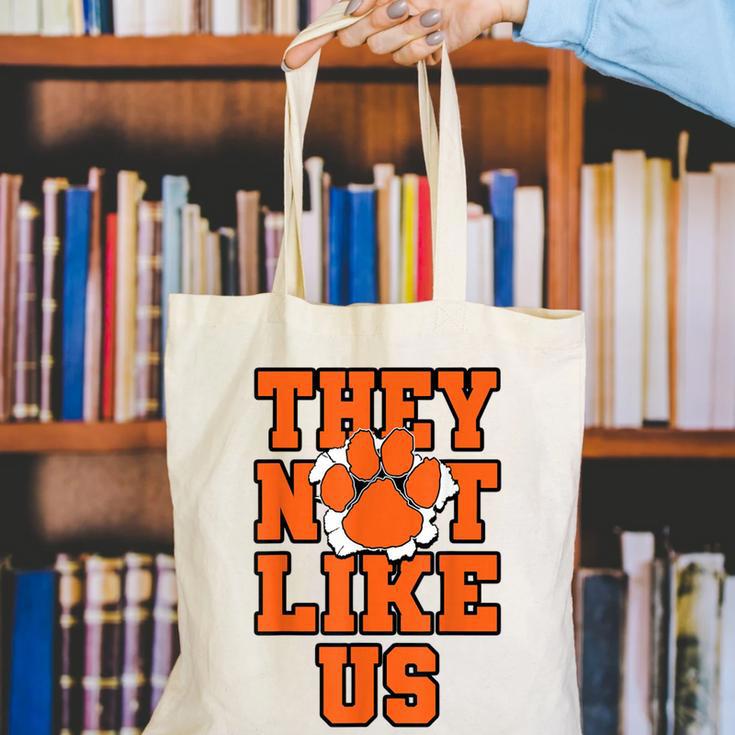Not Like Tigers Back To School Spirit O Canvas Tote Bag