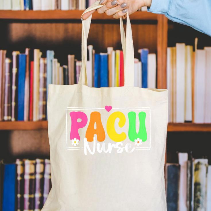 PACU Nurse Back To School Student Nurse Canvas Tote Bag