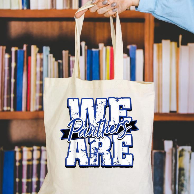 Panthers Back To School Spirit B Canvas Tote Bag