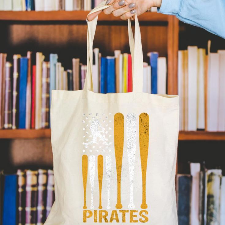 Pirates Baseball Fan Apparel For Sports Enthusiasts Canvas Tote Bag