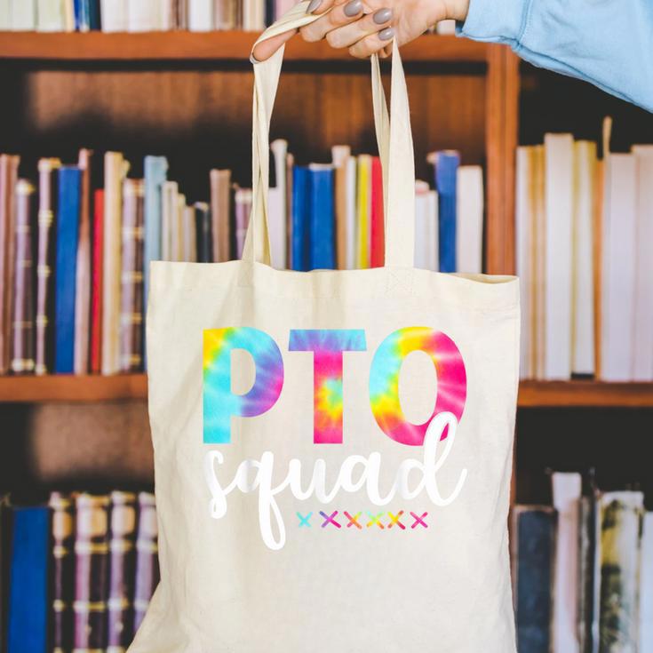 Pto Squad Groovy Back To School Women Appreciation Canvas Tote Bag Pto Squad Groovy Back To School Women Appreciation Canvas Tote Bag