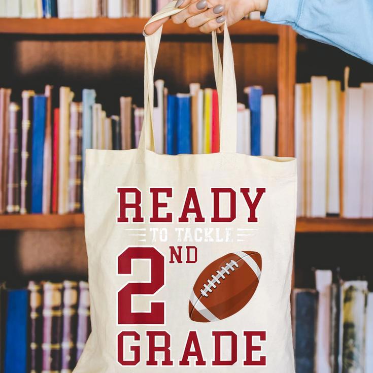 Ready To Tackle 2nd Grade Back To School First Day Of School Canvas Tote Bag