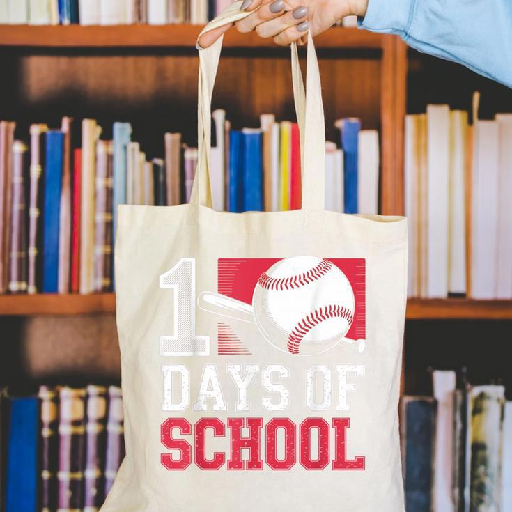 Retro 100 Days Of School Baseball Teacher Student 100 Days Canvas Tote Bag Retro 100 Days Of School Baseball Teacher Student 100 Days Canvas Tote Bag