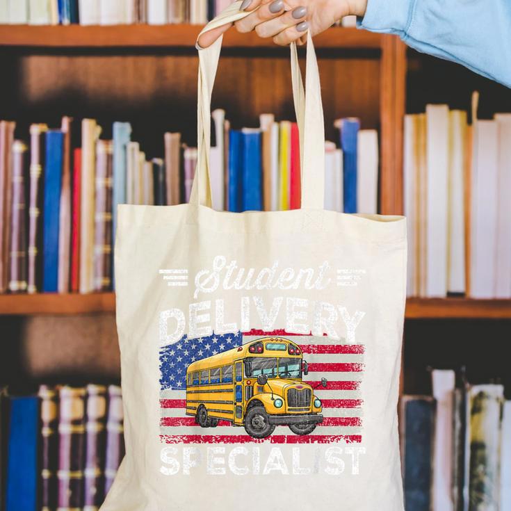 Students Delivery Specialist Back To School Bus Driver Canvas Tote Bag Students Delivery Specialist Back To School Bus Driver Canvas Tote Bag