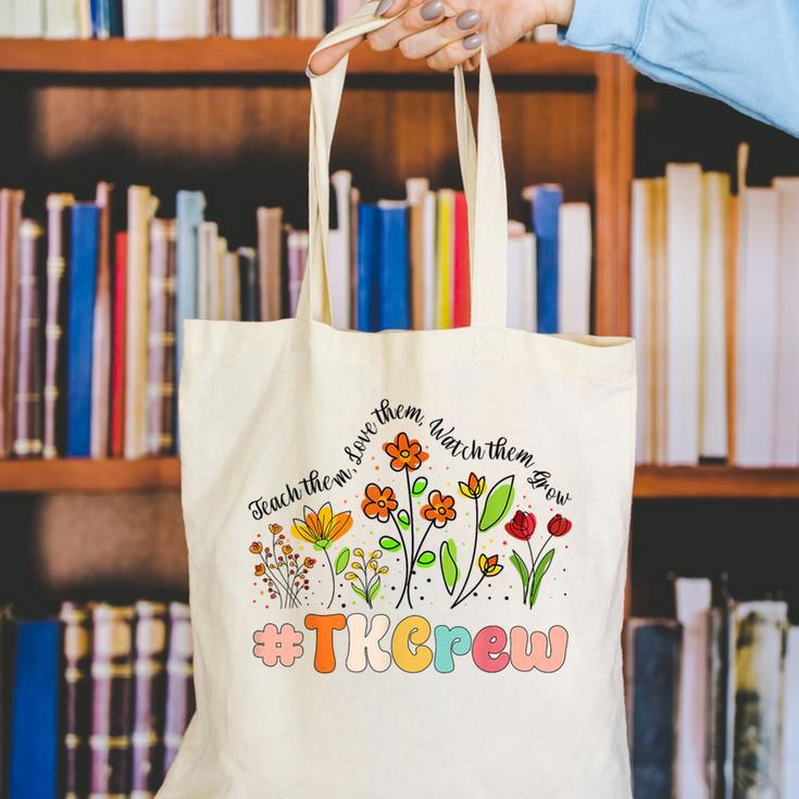 TK Crew Appreciation Week Back To School Canvas Tote Bag