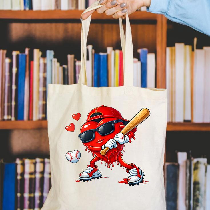 Valentine Baseball Heart Sports Love Valentines Day Boys Canvas Tote Bag Valentine Baseball Heart Sports Love Valentines Day Boys Canvas Tote Bag