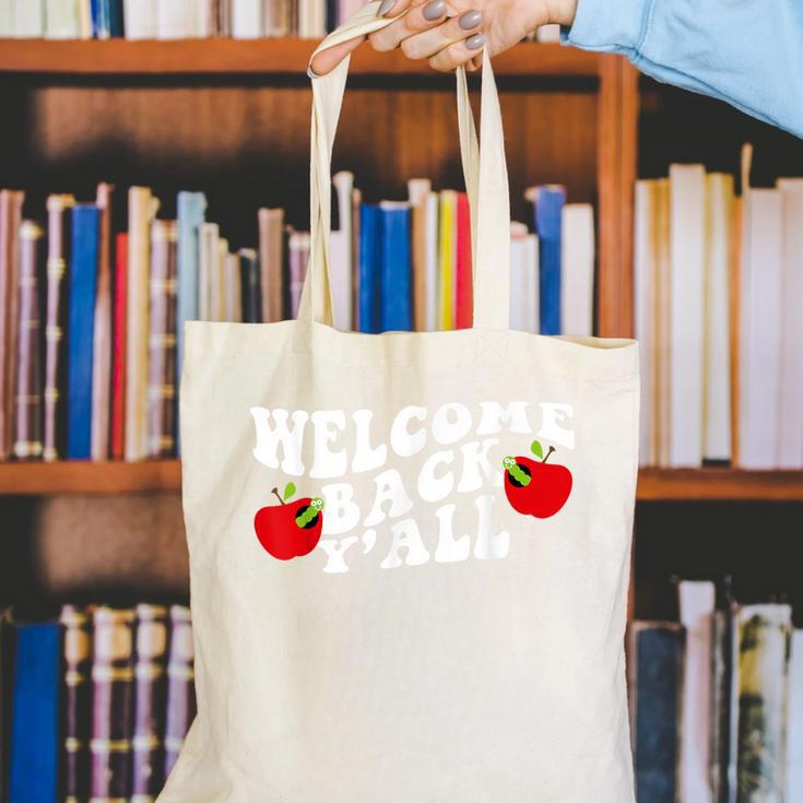 Welcome Back To School Happy First Day Of School 2025 2026 Canvas Tote Bag Welcome Back To School Happy First Day Of School 2025 2026 Canvas Tote Bag